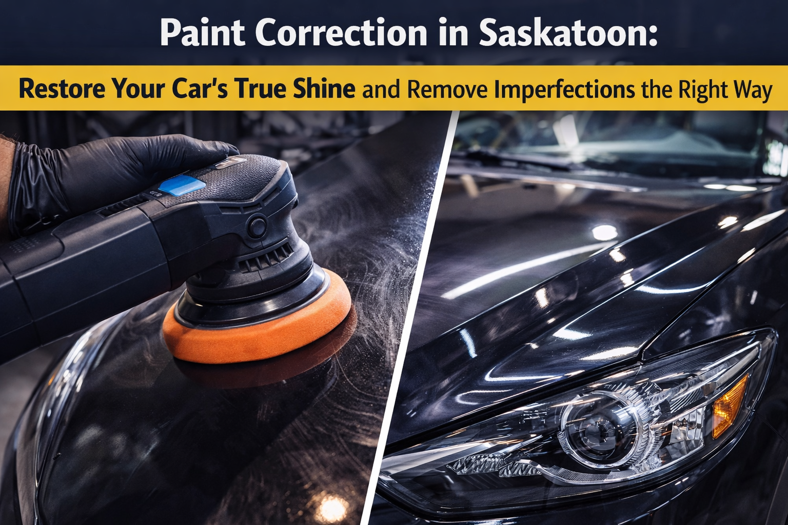 Paint Correction in Saskatoon : Restore Your Car’s True Shine and Remove Imperfections the Right Way